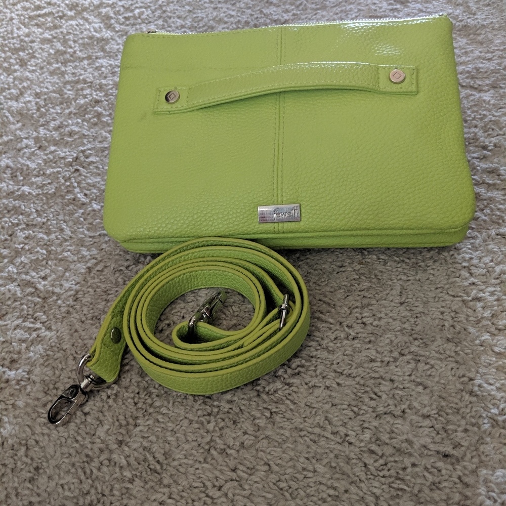 Chartreuse clutch